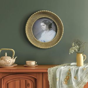 Trending round Metal <b>Photo</b> <b>Frame</b> Perfect for Luxury Home Decor Elegant Choice <b>Photo</b> Displays Adds Charm to Any Room Stylish New - Product Image 6