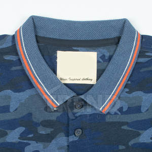 2024เสื้อยืดผู้ชายแบบลำลองสำหรับเสื้อโปโลผ้าแคนวาสแห้งเร็วสีพื้นพิมพ์ลายใส่สบายติดโลโก้ตามสั่ง - Product Image 2