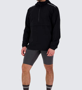 Sudadera con capucha de gimnasio para hombre personalizada al por mayor con manga larga chaqueta de entrenamiento de punto bordada con patrón animal - Product Image 5