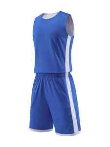 2025 nouveau Design personnalisé hommes Polyester basket-ball uniforme réversible pour le sport 2 pièces ensemble conception personnalisée - Product Image 2