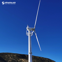 Smaraad personnalisé 100KW 200KW 500KW éolienne industrielle éolienne horizontale 380V