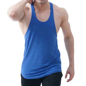 Camiseta sin Mangas Personalizada de Alta Calidad para Hombre, Material de Poliéster/Algodón, Antipilling, Envío Global Rápido para Pedidos al por Mayor - Product Image 1