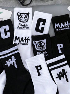 Calcetines deportivos con logotipo personalizado, fabricante de calcetines personalizados, muestras gratis, calcetines deportivos unisex de algodón de rizo francés para gimnasio - Product Image 2