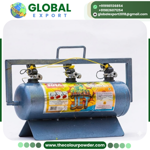 Lanceur de poudre de couleur triple jet 6 kg, couleur personnalisée, durable, écologique pour la révélation de sexe, Halloween, événements en plein air - Product Image 5