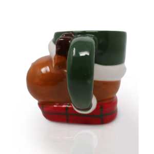 Taza de Reno 3D Pintada a Mano, 200 ml de Capacidad, Apta para Lavavajillas, con Logotipo por Transferencia de Calor y Cuchara, para Regalos Promocionales - Product Image 1