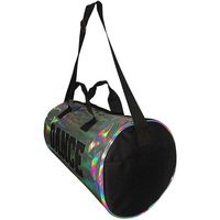 Sac de sport holographique tendance, échantillon gratuit, nylon, logo personnalisé imprimé, 30-40L, séchage rapide, respirant, pour la salle de sport, les voyages