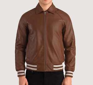 Letterman Varsity Jacket para hombre Asequible pero de alta calidad Elegante y duradero Varsity Outerwear para hombres - Product Image 5