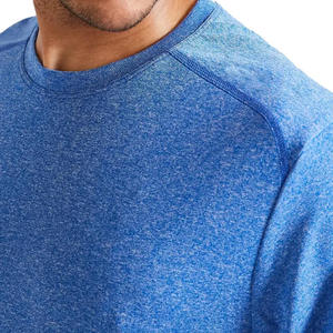 T-shirt pour homme en coton lourd thermique à manches longues, col en V, coupe classique, impression personnalisée sur toute la surface, anti-boulochage, blanc - Product Image 5