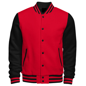 Chaqueta universitaria personalizable de alta calidad para hombre para invierno Cuello alto transpirable con técnicas bordadas - Product Image 1