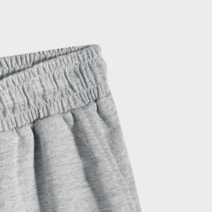 Pantalones cortos de lana de talla grande personalizados de algodón liso con logotipo estampado deportivo informal para hombre con bolsillos - Product Image 5