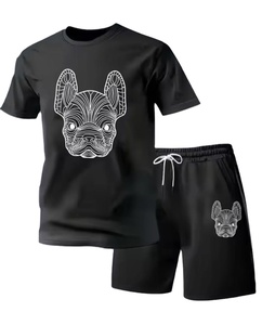 Camiseta de Hombre de Algodón Teñido con Estampado Personalizado, de Alta Calidad, Delgada, Transpirable, Ecológica, de Secado Rápido, Diseño a Cuadros, 180g - Product Image 1