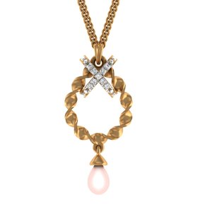 Conjuntos de colgantes chapados en oro de 18 quilates elegantes al por mayor, joyería fina de alta calidad para negocios en línea y exportación con certificación IGI - Product Image 6