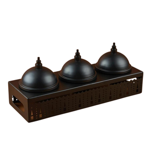 Gold Plated Set Of 3 Metal <b>chocolate</b> Bowl Available Superior Quality Handmade <b>Chocolate</b> Bowl With Stand For Ramadan And <b>Wedding</b> - Product Image 6