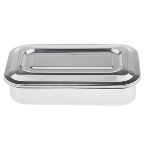 Fabriqué en usine en acier inoxydable manuel haute qualité chirurgical professionnel Logo personnalisé plateau de laboratoire médical certifié CE classe I - Product Image 5