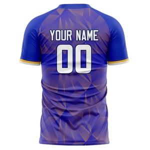 Expédition rapide pas cher prix impression par sublimation maillot de football pour hommes conception personnalisée et taille maillot de football pour les fans de sport et les joueurs - Product Image 3
