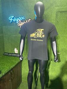 Camiseta personalizada 100% de tela de lona de algodón 300g transpirable para hombre, camiseta informal estampada de manga corta con cuello redondo, ajuste holgado, logotipo personalizado - Product Image 4