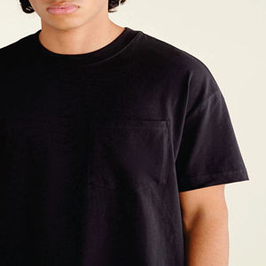 Camisetas de cuello redondo de algodón orgánico 100% Unisex de alta calidad, impresión personalizada antiarrugas, logotipo gráfico, sólido, liso, a granel, para hombres - Product Image 4