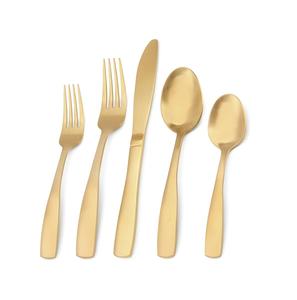 Juego de Cubiertos de Metal hechos a mano, aspecto atractivo, suministro a granel, vajilla de acero inoxidable 304, juego de cubiertos, diseño Popular - Product Image 5