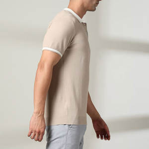 Vente en gros polos de golf unis de haute qualité sur mesure pour hommes Nouveau design pour la chemise la plus vendue en coton - Product Image 6