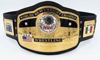 Ceinture de champion du monde de lutte poids lourd NWA en forme de globe bombé