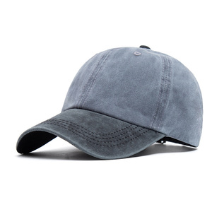 Wholesale Fashion Faded Denim Trucker Snapback <b>Cap</b> Custom Embroidery Logo <b>Peaked</b> <b>Cap</b> Washed Denim Hat Sports Baseball Hat Men - Product Image 6