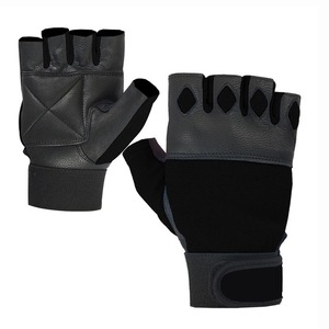 Vente en gros de gants de fitness avec logo personnalisé meilleure qualité en cuir de qualité supérieure nouveau style pour les sports de plein air - Product Image 1