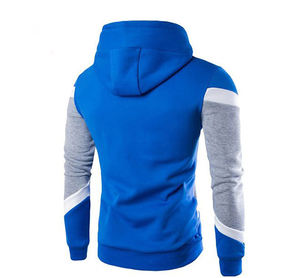 Sudadera con capucha de gran tamaño de estilo alemán de alta calidad personalizada para hombres patrón de rayas transpirables para invierno - Product Image 6