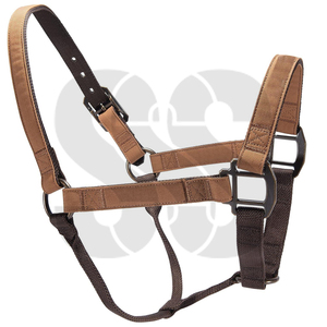 Cabestro para Caballo de Cuero/Nylon de Primera Calidad, con Narigueña Acolchada Suave, Herrajes Resistentes al Óxido, Duradero, Cómodo y Profesional - Product Image 6