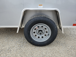 2026 Cross 5x8 Beta Series Enclosed Cargo <b>Trailer</b> 2990 GVWR Single Axle Utility <b>Trailer</b> V Nose Ramp Door Cargo Hauler for sale - Product Image 6