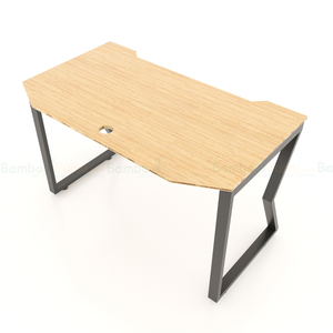 โต๊ะเกมมิ่ง 70x120 ซม. ขาแบบตัว M ทำจากพลาสติกและไม้ MDF และพื้นผิวเมลามีน ยี่ห้อ GBamboo - Product Image 1