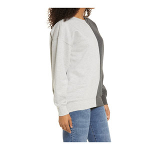 Sudadera con capucha de punto para mujer, talla grande, personalizada, estilo vintage, antiarrugas, transpirable, con hombros caídos, dobladillo curvo grueso, de tejido pesado, 100% algodón. - Product Image 3