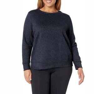 Vente en gros de sweatshirts grande taille pour femmes col rond hiver respirant sweatshirts surdimensionnés pour femmes pour commandes en gros - Product Image 5