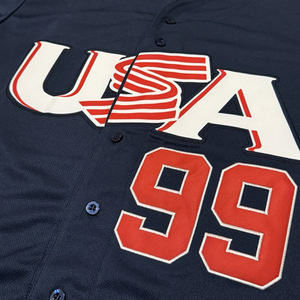 Baseball Jersey Custom Printed Breathable Short Sleeve Plus Size Sportswear Softball Digital Print Made in Pakistan - Product Image 4