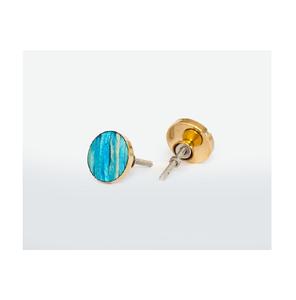 Boutons d'armoire en bois au design moderne Poignées de porte en bois incrustées de résine pour commode, armoire de cuisine, meubles d'intérieur - Product Image 5