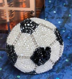 Porte-clés en perles fait main personnalisé, accessoires en perles tendance, vente en gros - Product Image 2