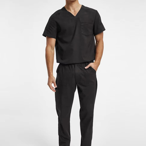 Alta calidad enfermera Scrub traje diseño personalizado Scrubs uniformes conjuntos Hospital conjunto clínica Scrubs uniformes conjuntos médicos - Product Image 1