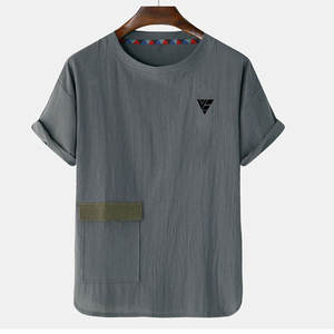 Camiseta de Hombre Más Vendida, Último Diseño, Transpirable, Camiseta de Manga Corta de Verano para Hombre, Más Vendida - Product Image 1