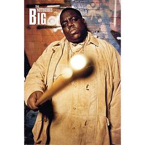 Estilo Moderno The Notorious B.I.G. Soporte para Póster para Pared - Product Image 5
