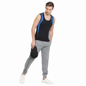 OEM al por mayor de algodón músculo entrenamiento camisetas sin mangas chaleco sin mangas ropa de fitness para gimnasio Casual verano Top - Product Image 4