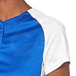 เสื้อซอฟต์บอลสำหรับผู้หญิงผ้าเจอร์ซีย์ซอฟต์บอลแบบเรียบสำหรับผู้หญิงเสื้อซอฟต์บอลแห้งเร็วดีไซน์ใหม่ - Product Image 6