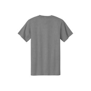 เสื้อยืดคอกลมผ้าฝ้ายแขนสั้นสำหรับผู้ชาย สั่งทำได้ตามต้องการ ปรับแต่งสี ขนาด สไตล์ พิมพ์โลโก้ รับผลิตเสื้อยืดแบบ OEM ขายส่งจากโรงงาน - Product Image 2