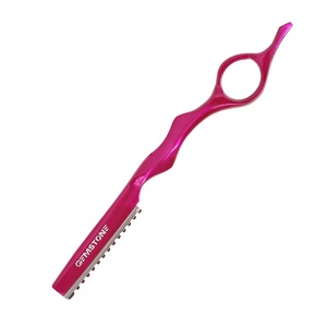Pro Hairdressing Thinning <b>Comb</b> Thinning Razor Shaper Layer Styling Texturing <b>Comb</b>/ <b>Hair</b> Shaping Thinning Razor <b>Comb</b> Purple - Product Image 1