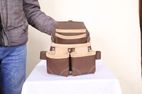 Bolsa de herramientas de cuero resistente al por mayor bolsa de herramientas de trabajo hecha a mano de carpintero electricista bolsa de herramientas cinturón de nailon OEM personalizable