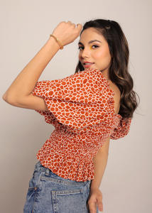 Custom Summer <b>Crop</b> <b>Top</b> with Short Sleeves Brown <b>White</b> Volume Halter Neck Fitted Casual Basic <b>Top</b> Sweet Style Sleeveless <b>Top</b> - Product Image 2