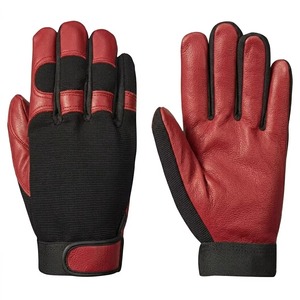 Guantes de Trabajo de Cuero Vacuno Reforzados, Guantes de Seguridad para Trabajo Pesado, Construcción, Taller y Trabajo General, Guantes de Cuero Genuino - Product Image 4