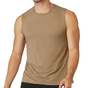 Pria Tank top-belanja tanpa lengan t-shirt tingkat berikutnya 3633 pria 100% tangki katun pirus bernapas 3633 tangki katun uniseks