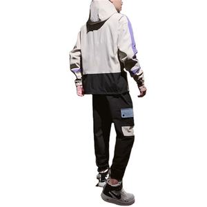 JAYCAN SPORTS Fabricant de jogging personnalisé 2 pièces printemps blanc sport hommes survêtements ensemble hommes sweats à capuche survêtements - Product Image 5