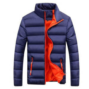 Veste matelassée à bulles pour homme avec logo personnalisé, très vendue, pour un style d'hiver, avec fermeture éclair, fabriquée en laine/polyester de haute qualité - Product Image 6