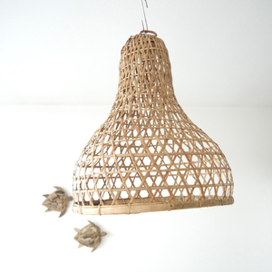 New Design Natural <b>Bamboo</b> Lamp Shade Home Decor Pendant Ceiling <b>Light</b> for Resort Hotels Handmade Woven Vietnamese Style - Product Image 1