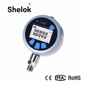 OEM thương hiệu được xây dựng trong cung cấp điện 0.1 ~ 250mpa máy phát áp lực YK loạt OEM Độ chính xác cao hiển thị kỹ thuật số Đồng hồ đo áp suất - Product Image 3